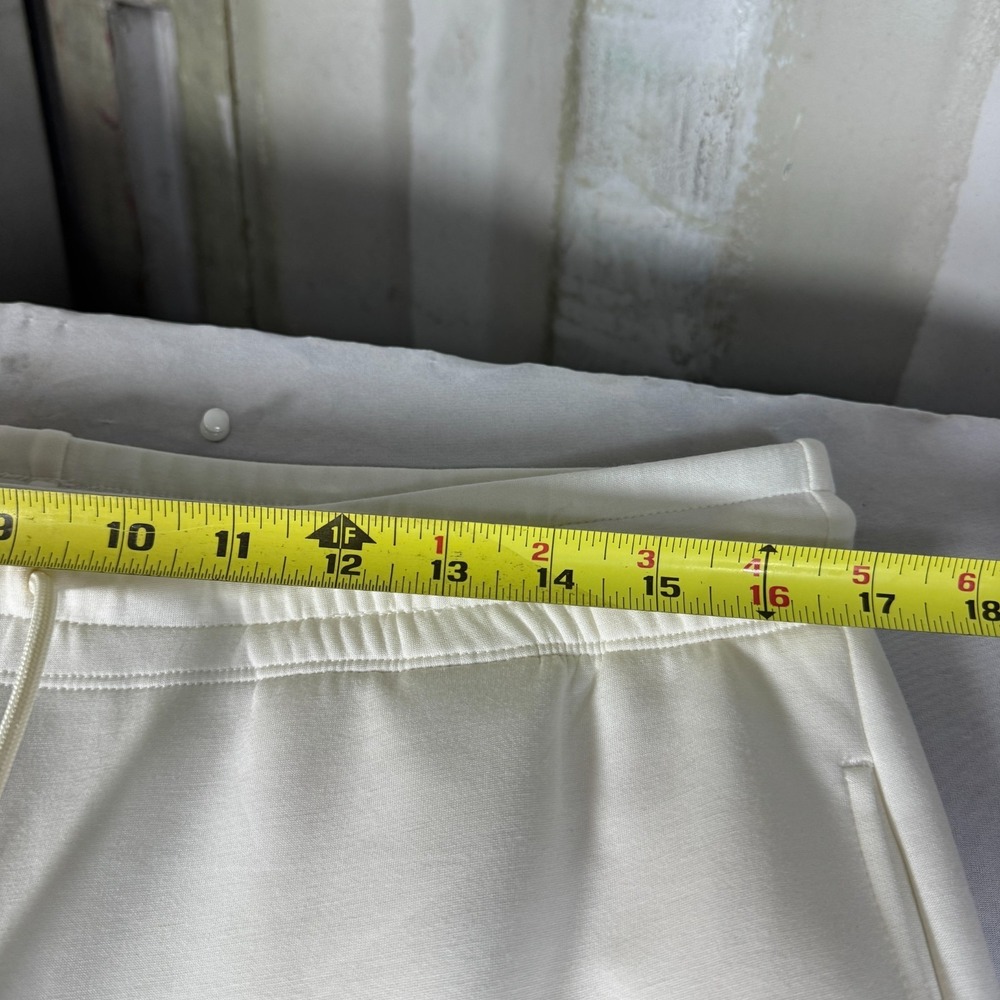 NWT True Religion Mens Sweatpants Off-White Straight Leg Comfy Relaxed Fit Large - Picture 13 of 16